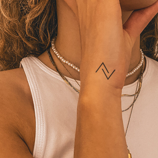 Open Triangles Tattoo