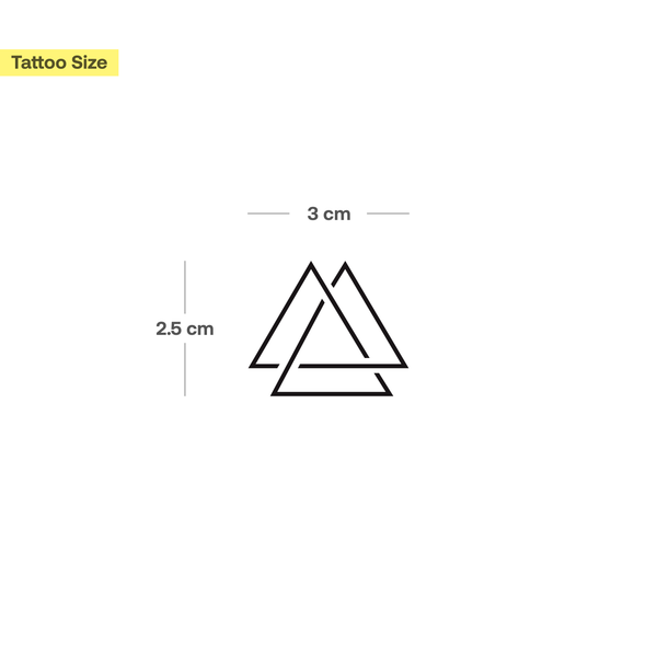 Intertwined Triangles