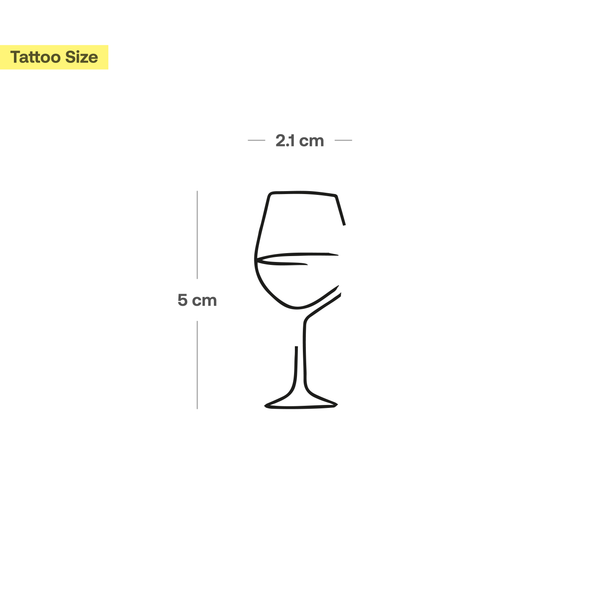 Wine Glass Tattoo